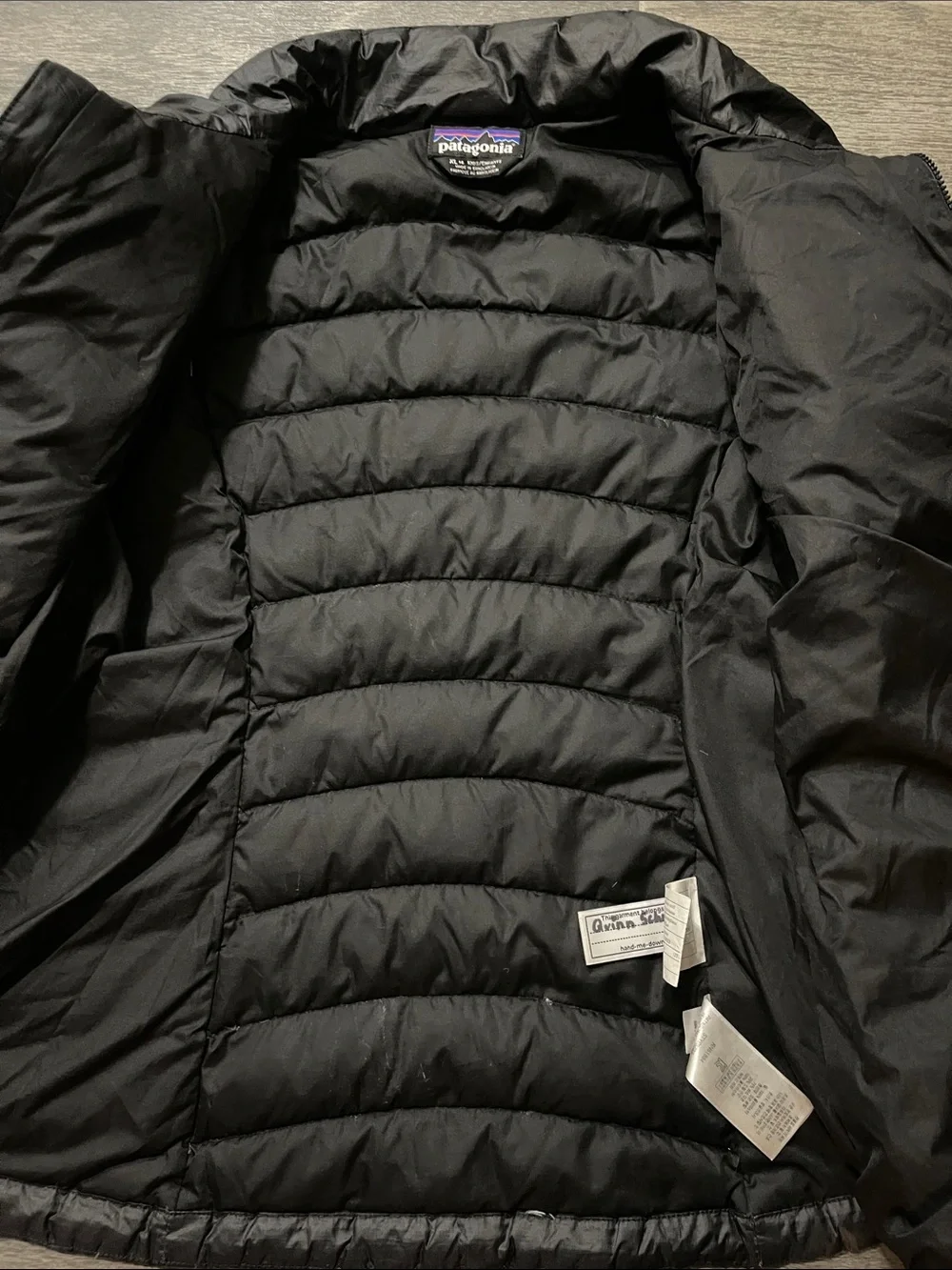 Patagonia Women's Black Quilted Puffer Jacket